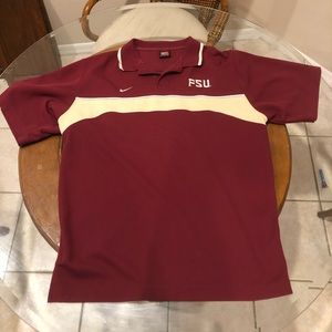 Vintage Nike FSU polo shirt
